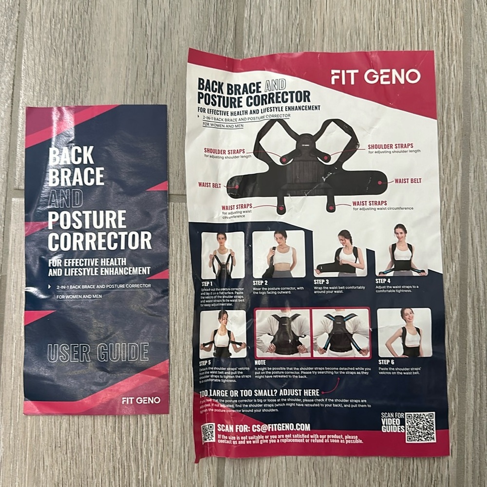 Fit Geno Back Brace Posture Corrector